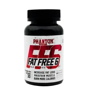 کپسول فت فری 6 فانتوم نوتریشن 60 عدد Phantom Nutrition Fat Free 6 60 Caps