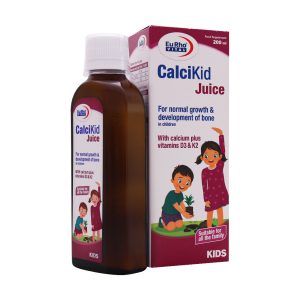 شربت کلسی کید جویس یوروویتال ۲۰۰ میلی لیتر Eurhovital Clacikid Juice ۲۰۰ Ml