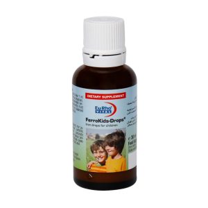 قطره آهن فروکیدز یوروویتال ۳۰ میلی لیتر ( تاریخ نزدیک) EuRho Vital FerroKids Drops 30 ml