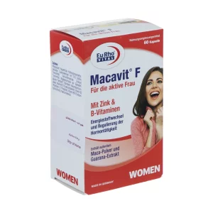 کپسول تقویت میل جنسی مدل ماکاویت اف مخصوص بانوان بسته 60 عدد