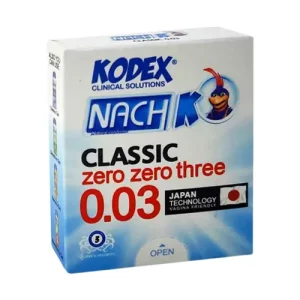کاندوم نازک 0.03 کدکس 3 عددی