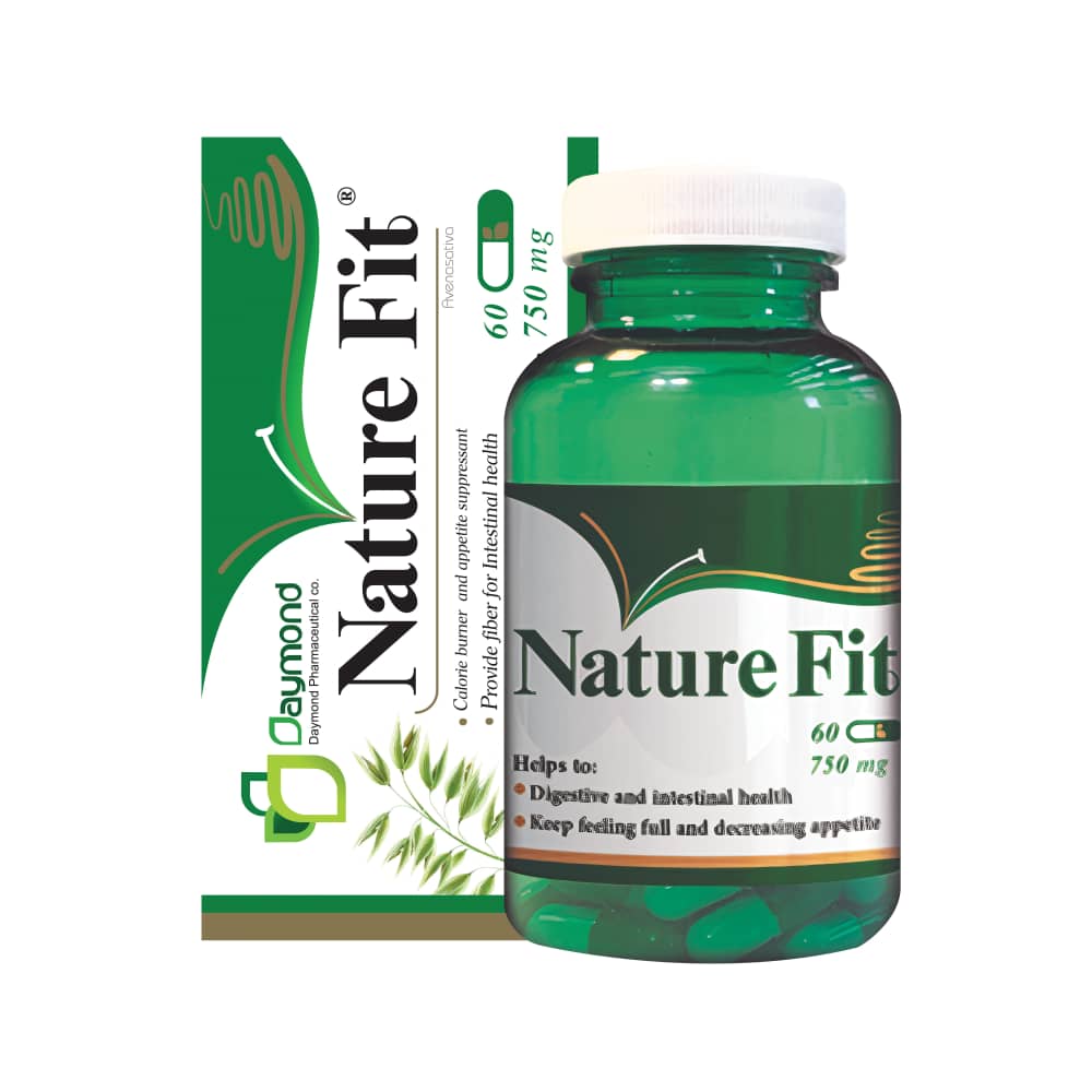 کپسول لاغری نیچرفیت بسته 60 عددی
