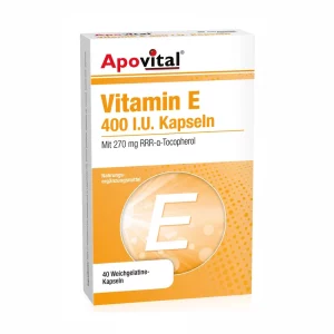 کپسول ژلاتینی نرم ویتامین E 400 بسته 40 عددی