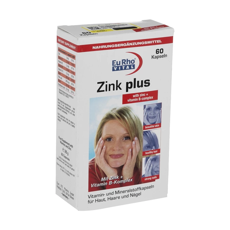 کپسول زینک پلاس 5 میلی گرم بسته 60 عددی