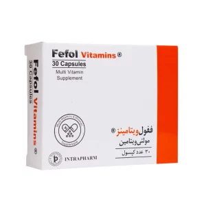 کپسول ففول ویتامین بسته 30 عددی