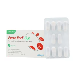 کپسول ورقه ای فروفورت گاین بسته 30 عددی
