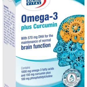 کپسول امگا 3 پلاس کورکومین بسته 30 عددی