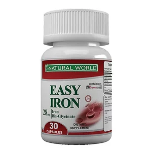 کپسول ایزی ایرون نچرال وورد بسته  30 عددی