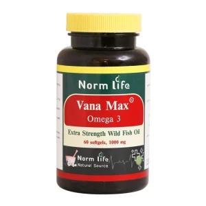 کپسول امگا 3 مدل Vana Max بسته 60 عددی