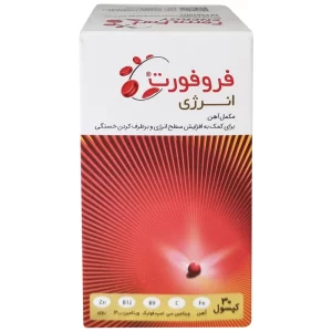 کپسول فروفورت انرژی بسته 30 عددی