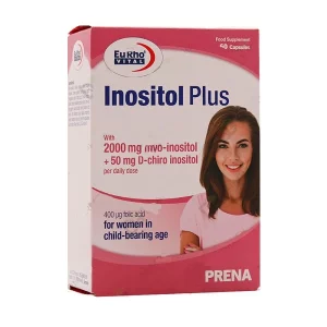 کپسول باروری مدل اینوزیتول یوروویتال بسته 60 عددی