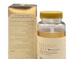 آشنایی با محصول قرص کلاژن گلد حاوی بیوتین و ویتامین C