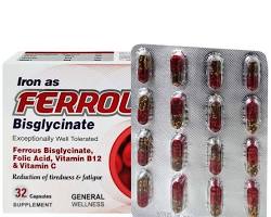 کپسول آهن فروس بیس گلیسینات بسته 32 عددی - تصویر 2