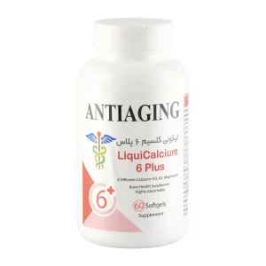 آشنایی با محصول سافت ژل مدل Liqui Calcium 6 Plus
