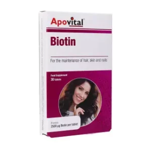 آشنایی با محصول قرص Biotin 2500