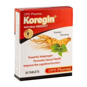 آشنایی با محصول قرص جینسینگ Koregin