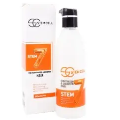 کرم مناسب موهای رنگ و کراتینه شده استم سل - تصویر 2