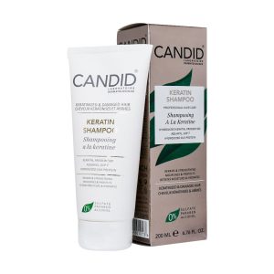 آشنایی با محصول شامپو کراتینه 200 میل کاندید