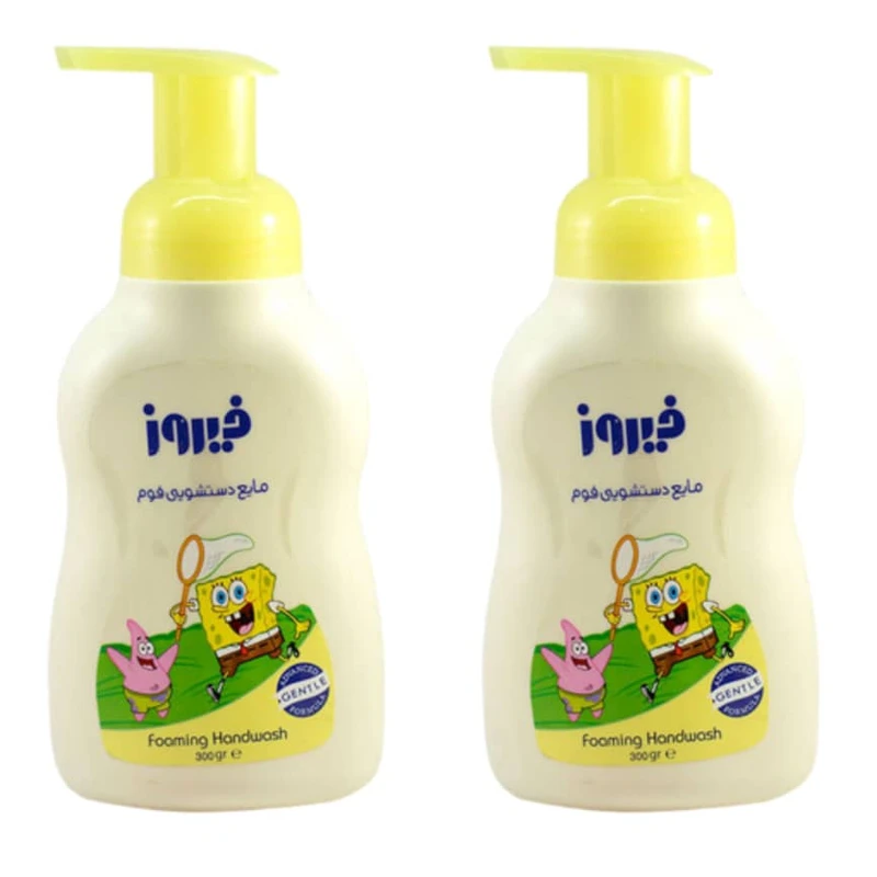 آشنایی با محصول مایع دستشویی فوم 300 گرم فیروز