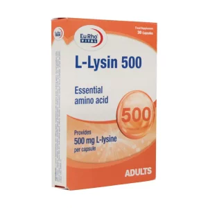 کپسول ال لیزین 500    30 عددی یوروویتال