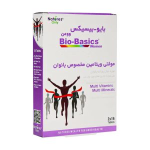 قرص مولتی ویتامین بانوان بایو بیسیکس ویمن 30 عددی نیچرز اونلی