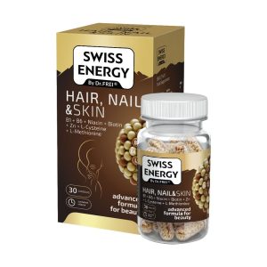 کپسول هیر نیل و اسکین 30 عددی سوییس انرژی